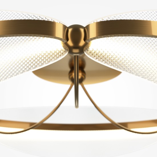 MAYTONI APLICAȚIE DE TAVAN LED BREEZE 45W 3000K 2700Lm ALAMĂ 78369