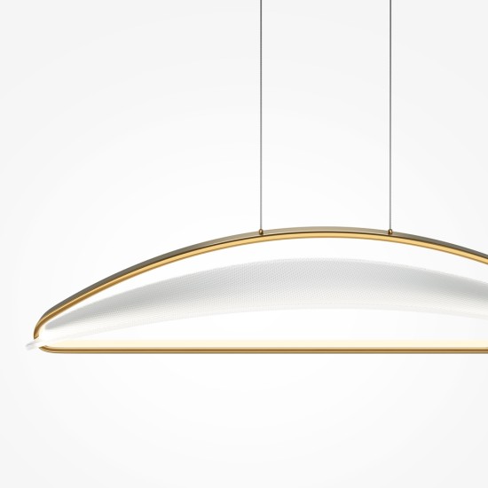 MAYTONI LED PENDANT LAMP BREEZE 34W 3000K 2040Lm BRASS 78423