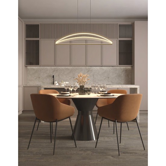 MAYTONI LED PENDANT LAMP BREEZE 34W 3000K 2040Lm BRASS 78423