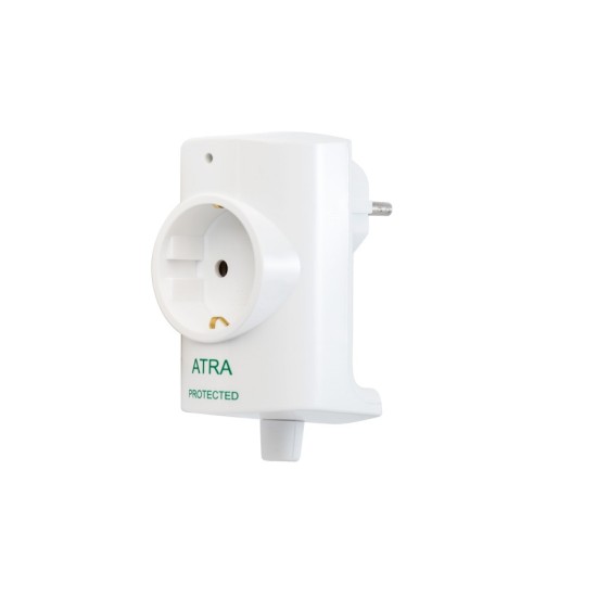ATRA PRIZA SI CONTACT CU PROTECTIE ALBA 7151