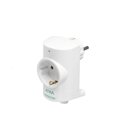 ATRA PRIZA SI CONTACT CU PROTECTIE ALBA 7151