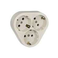 ATRA CLASSIC CREAM TRIPLE SOCKET 5302