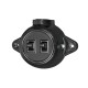 ATRA RETRO BLACK TWO WAY SWITCH