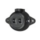 ATRA RETRO BLACK TWO WAY SWITCH
