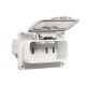 ATRA CONTACT TRIFAZAT CU CAPAC ALB IP44 7143