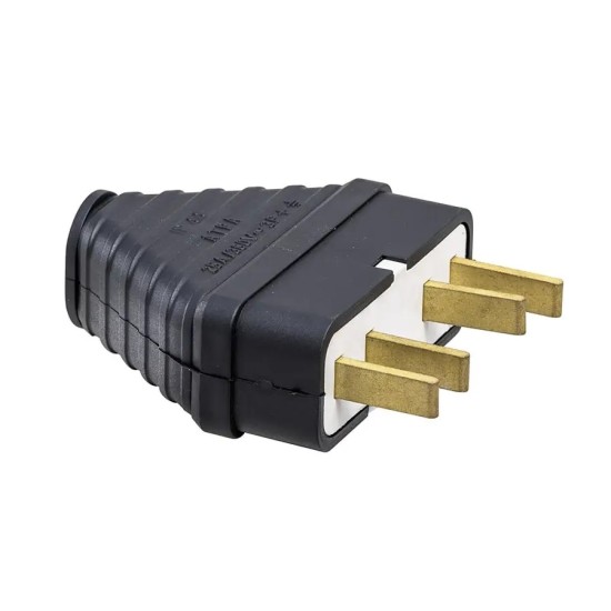ATRA PRIZA TRIFAZAT NEGRU 7124