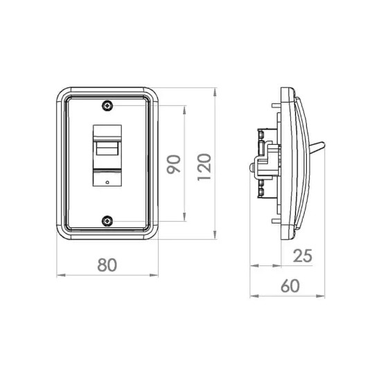 ATRA WHITE BOILER BOARD/PANEL 4237