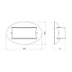 ATRA LINE 4 PLAFONIERA EXTERIOR GRI 6127
