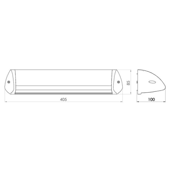 ATRA WALL LIGHT BREE LED 24W