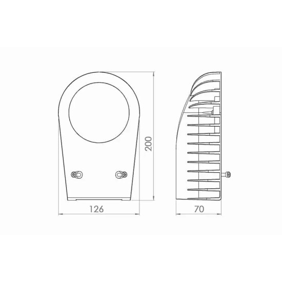 ATRA LAMPA STRADA LED 24W 8352