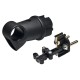 ATRA PLUG ANGLE CAUCUC NEGRU CU MÂNER 1327