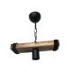 NIKOM PENDANT HELIOS WOOD E27