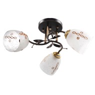 NIKOM CHANDELIER RETRO BK  2ХЕ27 2107-3