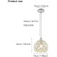NIKOM PENDUL CU CRISTALE NG 312-1A ALB