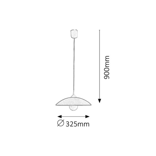RABALUX PENDANT CUPOLA RANGE 4615