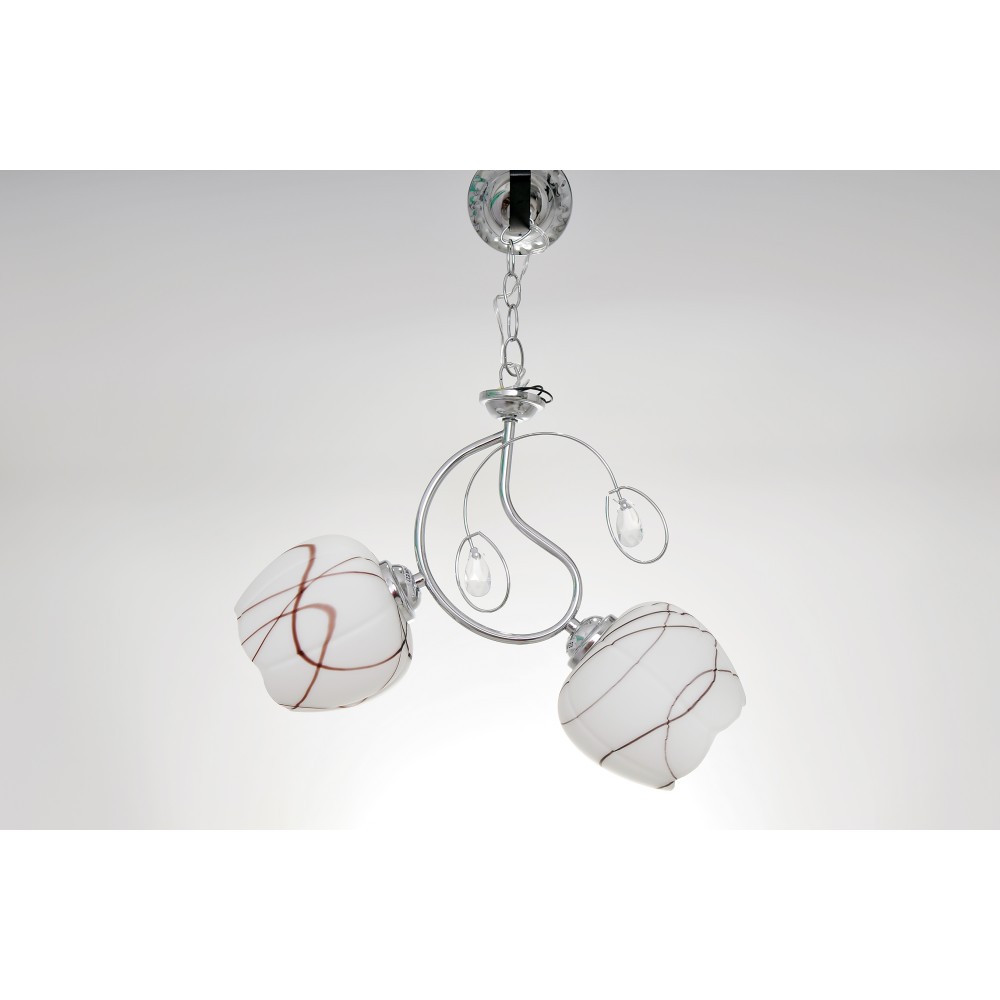 NIKOM CHANDELIER CHROME NG 6345-2 - CHROME