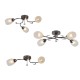 NIKOM CHANDELIER GRAPHITE PEARL NG74566-4