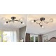 NIKOM CHANDELIER GRAPHITE PEARL NG74566-4