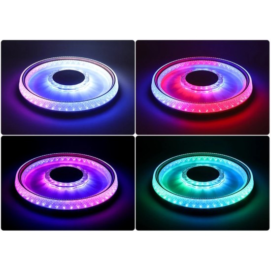 LED PLAFONIERA HIT BТ SMART RGB+MUSIC APP 84W Ф50  LG 8383