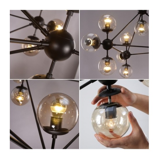 NIKOM CANDELABRU SPHERE NG P8867