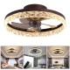 LED PLAFONIERA HIT CCT FAN APP 84W Ф50 9797BK