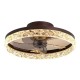 LED PLAFONIERA HIT CCT FAN APP 84W Ф50 9797BK