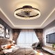 LED PLAFONIERA HIT CCT FAN APP 84W Ф50 9797BK