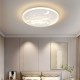LED PLAFONIERA ALBASTRU ALB ROTUNDA 90W 5000LM MK8605WH