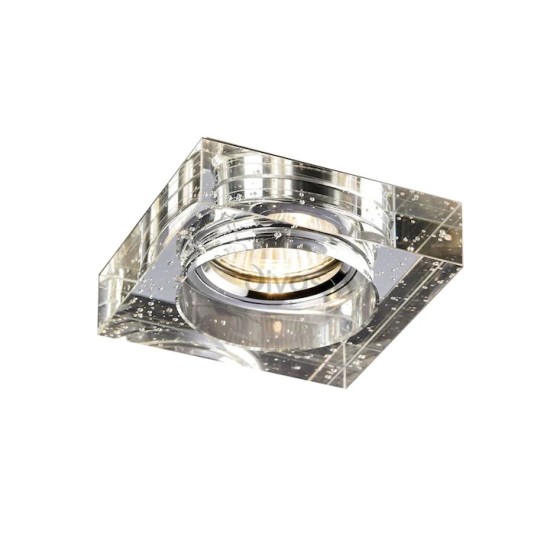 NIKOM SPOT  PATRAT SBT28 12V 50W STICLA ALB