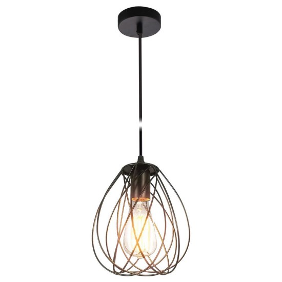 VIVALUX PENDANT ALBA SSP760 1хЕ27 BLACK VIV005009