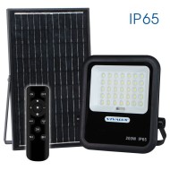 VIVALUX LED ПРОЖЕКТОР СЪС СОЛАРЕН ПАНЕЛ HECTOR SOLAR LED 200W  6400K  IP65 VIV004893