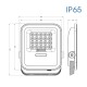VIVALUX LED ПРОЖЕКТОР СЪС СОЛАРЕН ПАНЕЛ HECTOR SOLAR LED 200W  6400K  IP65