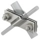OBO BETTERMANN TERMINAL, CONNECTING CLAMP RAIL 40X4-ROD Ф20mm-CONDUCTOR Ф8 V2A 5001617