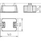 OBO BETTERMANN SUPORT DE ACOPERIȘ PENTRU ACOPERIȘ PLAT RD 8-10 5218997