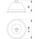 OBO BETTERMANN ROOF HOLDER FOR FLAT ROOF 5218861