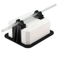 OBO BETTERMANN ROOF HOLDER FOR FLAT ROOF RD 8-10 5218997