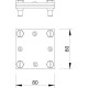 OBO BETTERMANN КРЪСТАТА КЛЕМА ШИНА-ШИНА FL40 5314666