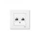 VIKO KARRE DATA SOCKET DOUBLE 2ХRJ45 CAT 5E
