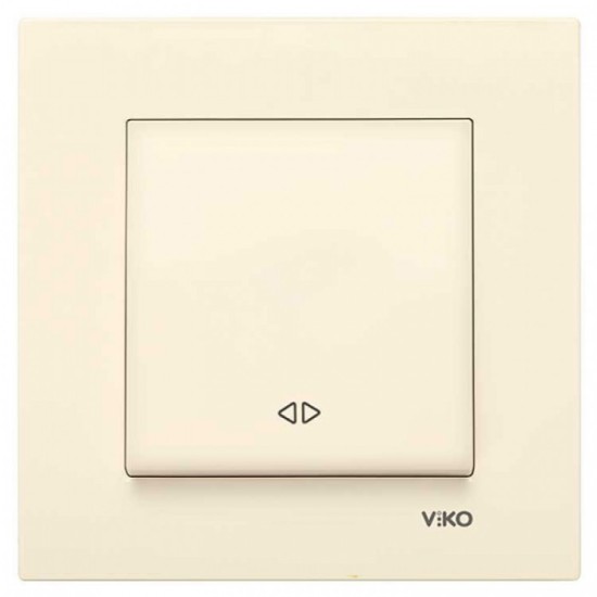 VIKO KARRE Comutator intermediar Viko Karre crem
