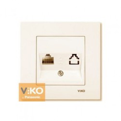 VIKO KARRE ВИКО КАРЕ РОЗЕТКА КОМПЮТЪР RJ45 CAT 5E КРЕМ