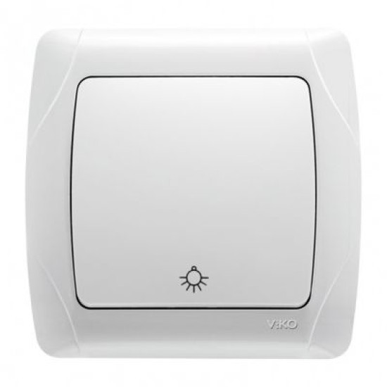VIKO CARMEN STAIRCASE BUTTON LIGHT SWITCH WHITE