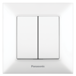 PANASONIC ARKEDIA КЛЮЧ СЕРИЕН/ДВОЕН СХ.5 БЯЛ 
