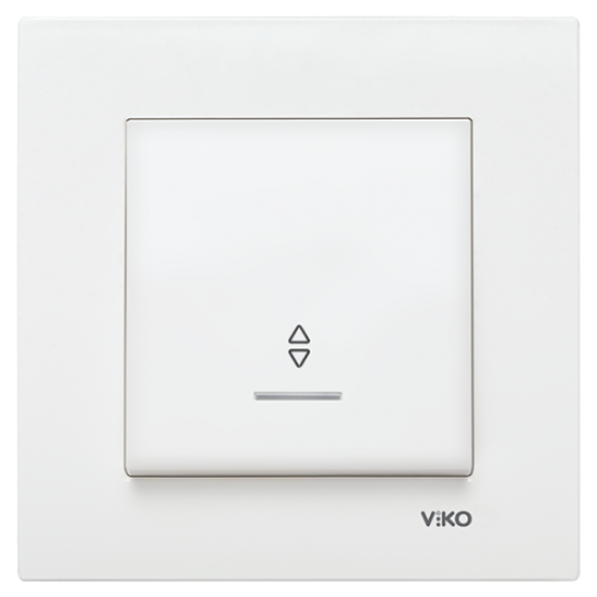 VIKO KARRE WHITE KEY DEVIATOR WITH LIGHT INDICATION