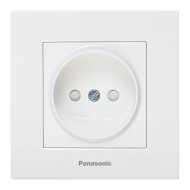 PANASONIC KARRE PLUS КОНТАКТ ЕДИНИЧЕН С ДЕТСКА ЗАЩИТА БЯЛ 