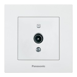 PANASONIC KARRE PLUS РОЗЕТКА ТВ БЯЛ