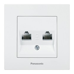 PANASONIC KARRE PLUS  ALB DUBLA COMPUTER PRISA RJ45 Cat 6