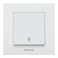 PANASONIC KARRE PLUS КЛЮЧ ДЕВИАТОР СХ.6 БЯЛ 