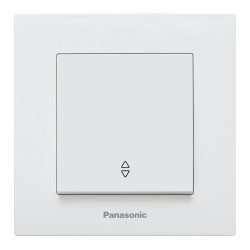PANASONIC KARRE PLUS КЛЮЧ ДЕВИАТОР СХ.6 БЯЛ 