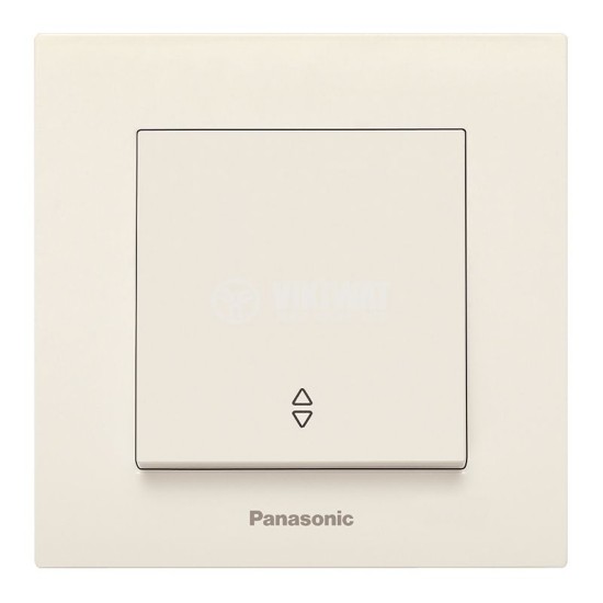 PANASONIC KARRE PLUS CREAM TWO WAY SWITCH COMPLETE