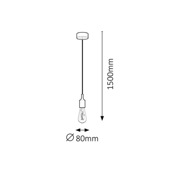 RABALUX PENDUL ROXY 1412